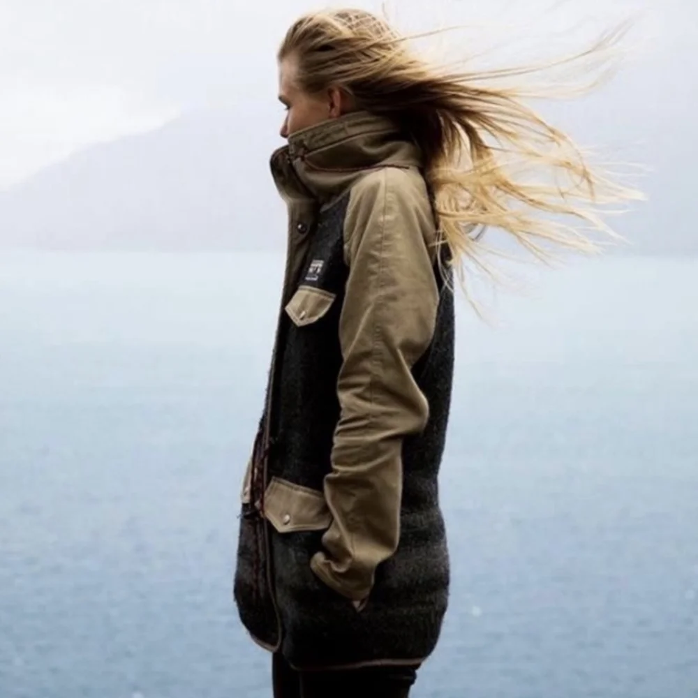 🔥RARE🔥 Patagonia Reclaimed Wool Parka Forge Gray Limited Edition 40th - Picture 16 of 16